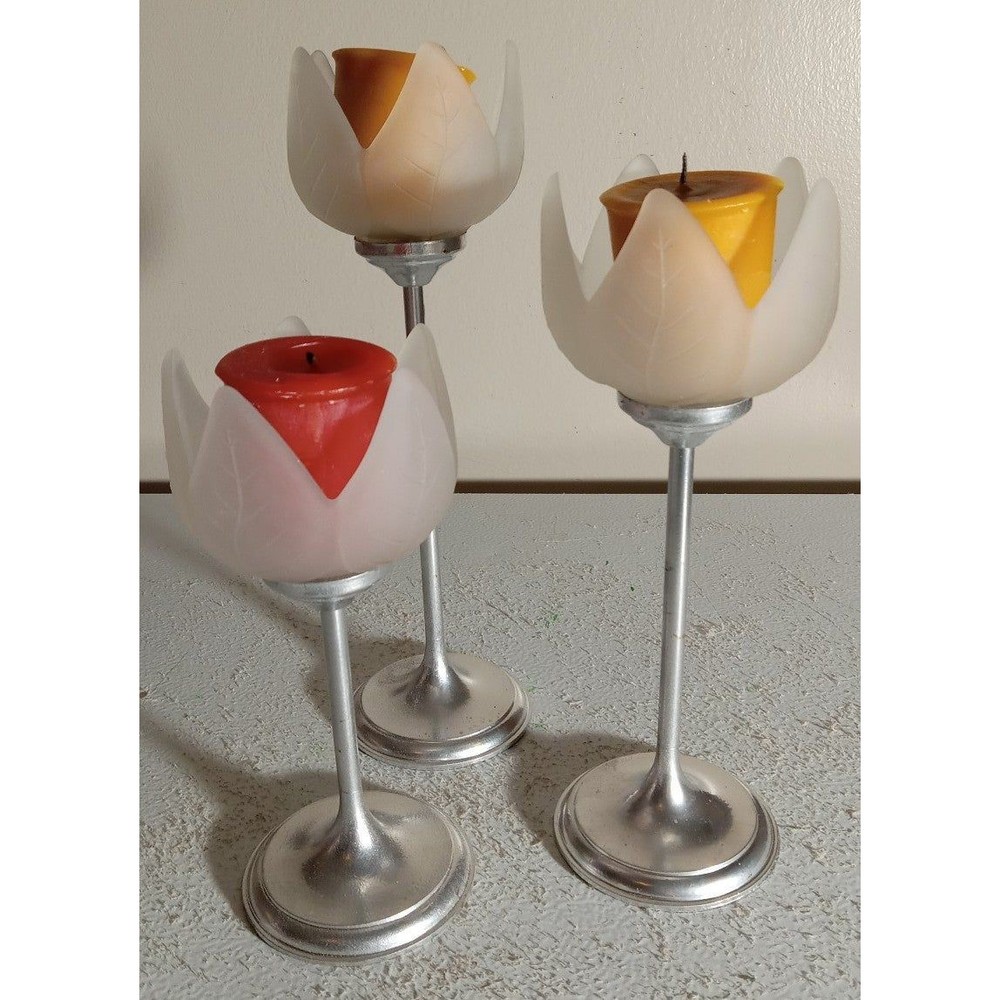 The Connoisseur Collection Tulip Candle Holder VINTAGE - Picture 8 of 12